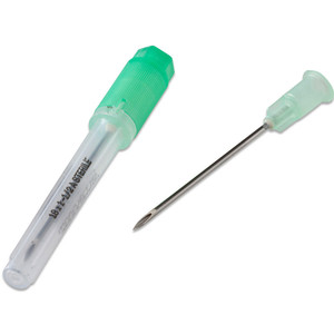 Covidien / Medtronic Monoject Rigid Pack Hypodermic Needle W/ Polyhub, 18G X 1In (Regular Bevel) Covidien / Medtronic Monoject Rigid Pack Hypodermic Needle W/ Polyhub, 18G X 1In (Regular Bevel)