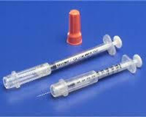 Covidien / Medtronic Monoject Insulin Safety Syringes, 29G X 1/2In Needle, 1Ml Syringe Covidien / Medtronic Monoject Insulin Safety Syringes, 29G X 1/2In Needle, 1Ml Syringe