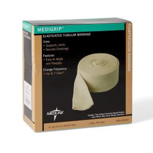 Medline Medigrip Elasticated Tubular Bandage Size C 6.8Cm X 10M Medline Medigrip Elasticated Tubular Bandage Size C 6.8Cm X 10M