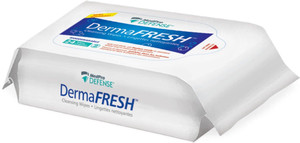AMG Dermafresh Flushable Wipes, 9" X 12", Pk/24 AMG Dermafresh Flushable Wipes, 9" X 12", Pk/24