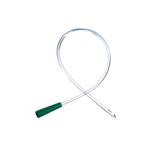 Med RX Clear Plastic Urethral Intermittent Catheter 10Fr 16In W/Connector 2 Eyes  Med RX Clear Plastic Urethral Intermittent Catheter 10Fr 16In W/Connector 2 Eyes