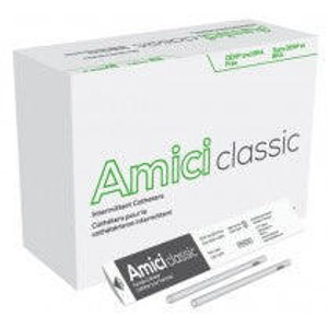 Ostomy Essentials Amici Ultra Male Tiemann Intermittent Catheters, Size 12Fr 16In Ostomy Essentials Amici Ultra Male Tiemann Intermittent Catheters, Size 12Fr 16In