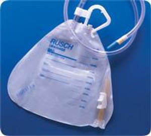 Rusch Teleflex Bedside Drainage Bag 2000Ml, Anti-Reflux Valve  Rusch Teleflex Bedside Drainage Bag 2000Ml, Anti-Reflux Valve