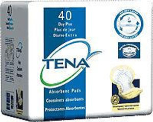 Tena Day Plus Pads W/ Wetness Indicator, Yellow Tena Day Plus Pads W/ Wetness Indicator, Yellow