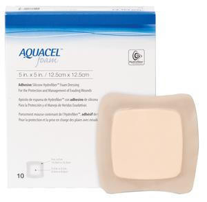 Convatec Aquacel Foam Adhesive Dressing, Sterile 12.5Cm X 12.5Cm Convatec Aquacel Foam Adhesive Dressing, Sterile 12.5Cm X 12.5Cm