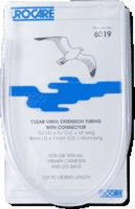 Urocare Clear Vinyl Tubing With Connector, Size 18In Length  Urocare Clear Vinyl Tubing With Connector, Size 18In Length