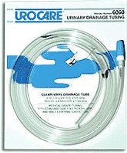 Urocare Clear Vinyl Drainage Tubing With Graduated Adaptor And Cap, Size 60In Length Urocare Clear Vinyl Drainage Tubing With Graduated Adaptor And Cap, Size 60In Length