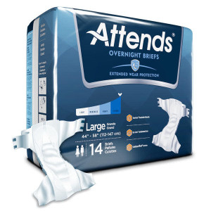 Attends Overnight Briefs, Large Attends Overnight Briefs, Large