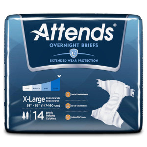 Attends Overnight Briefs, X-Large Attends Overnight Briefs, X-Large