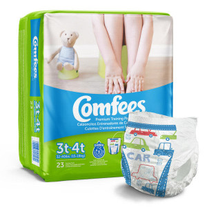 Attends Comfees Training Pants Boys, 3T/4T, 23 Count (X6)  Attends Comfees Training Pants Boys, 3T/4T, 23 Count (X6)