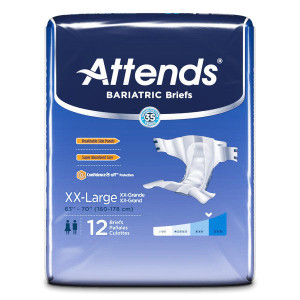 Attends Bariatric Briefs, Xx Large Attends Bariatric Briefs, Xx Large