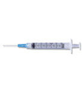 Becton Dickinson Syringe & Needle Hypo 3Cc 21X1In L/L 