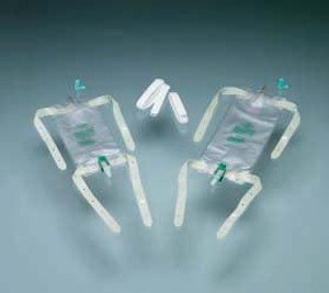 Bard Latex-Free Leg Bag 18In Extension Tubing, 2 Fabric Leg Straps Bard Latex-Free Leg Bag 18In Extension Tubing, 2 Fabric Leg Straps