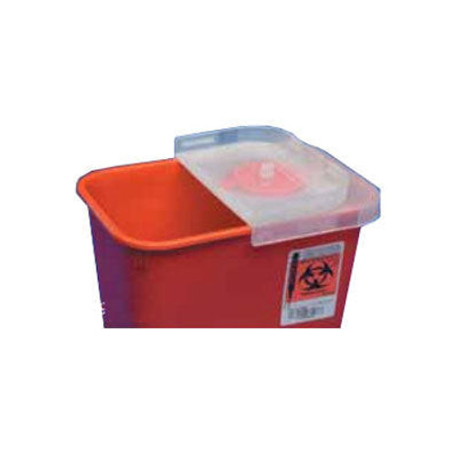 Covidien / Medtronic Recycled Sharps Container Red, Sliding Lid, 30L (8Gal) 