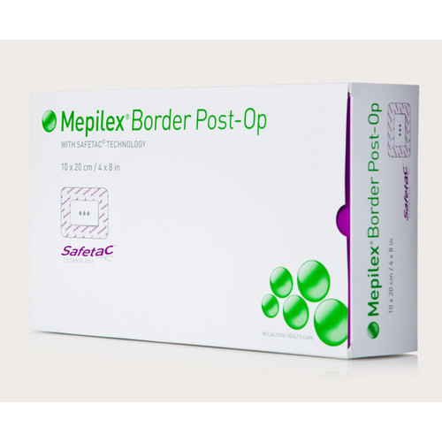 Molnlycke Dressing Mepilex Post Op, Size 9Cm X 10Cm. 