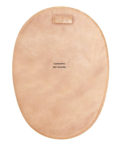 Convatec Esteem 1Pc  Pre-Cut Close End Pouch Opaque,30Mm(1") With Filter 