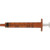 Becton Dickinson Syringe Oral Clear 5Cc W/Tip Cap Non-Sterile 