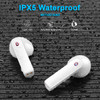 Wireless Earbuds, yobola Wireless Headphones, IPX5 Waterproof Wireless Earphones Touch Control, Bluetooth 5.1 Earbuds, 25 Hrs with USB-C Charging with Running/Fitness