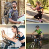 Sports Armband Mobile Phone with Headphone Bag, Sports Armband Mobile Phone Universal, Mobile Phone Bag Jogging Running Armband Mobile Phone Holder Jogging Arm Bag Suitable for All
