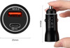 Hoppac USB Cigarette Lighter, PD&QC Car Charger, iPhone Car Charger PD 20W Fast Charging, QC 18W Fast USB Car Cigarette Lighter Charger, Mini Car Charger with iPhone 14/13/12/Samsung Galaxy