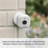 Blink Mini 2 – Plug-in smart security camera, HD night view in colour, built-in spotlight, two-way audio, motion detection, works with Alexa (White)
