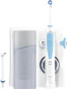 Oral-B Oral Health Center Dental Irrigator, Dental Jet, 1 Oxyjet Cannula, 1 Cannula Water Jet, 4 Water Jets and 5 Pressures, Interdental Cleaner and Dental Plate, Rechargeable