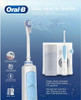 Oral-B Oral Health Center Dental Irrigator, Dental Jet, 1 Oxyjet Cannula, 1 Cannula Water Jet, 4 Water Jets and 5 Pressures, Interdental Cleaner and Dental Plate, Rechargeable