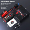 Jump Starter Power Pack Booster - Portable 12V Car Battery Jumpstart Bank Motorcycle Jumper Start with Leads LCD Screen LED Engine Up To 6.0L Gas or 5.5L Diesel