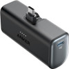 Anker Nano Power Bank, Mini Portable Charger with Built-In Foldable USB-C Connector, 5,000mAh Battery Pack 22.5W, For iPhone 17/16, Samsung S23 Series, Note20 Series, Huawei, iPad, AirPods, and More