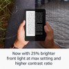 Amazon Kindle (newest gen) – Lightest and most compact Kindle with glare-free display, faster page turns, adjustable front light and long battery life – 16 GB – With Ads – Black