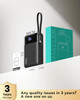 INIU P51L External Battery 20000mAh, Small 45W PD Quick Charge Power Bank with Built-in USB-C Cable, Authorized in Airplane Portable Battery for iPhone 17 16 Pro Max Samsung S26 S25 Xiaomi iPad etc