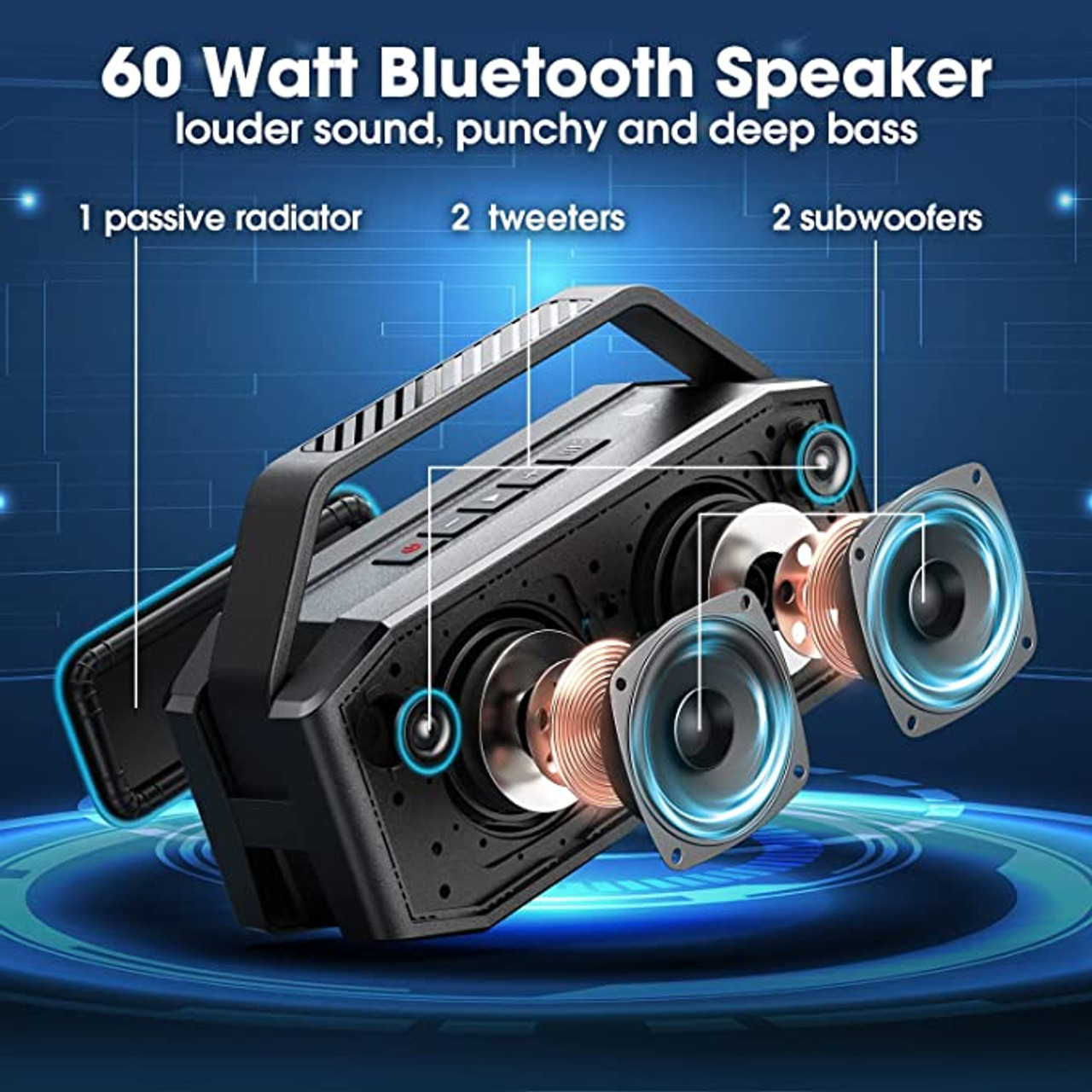 w king speaker 60w