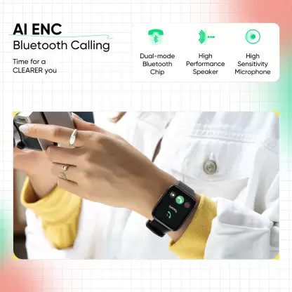 Realme Watch 3, Big dsplay of days battery, 110 sport