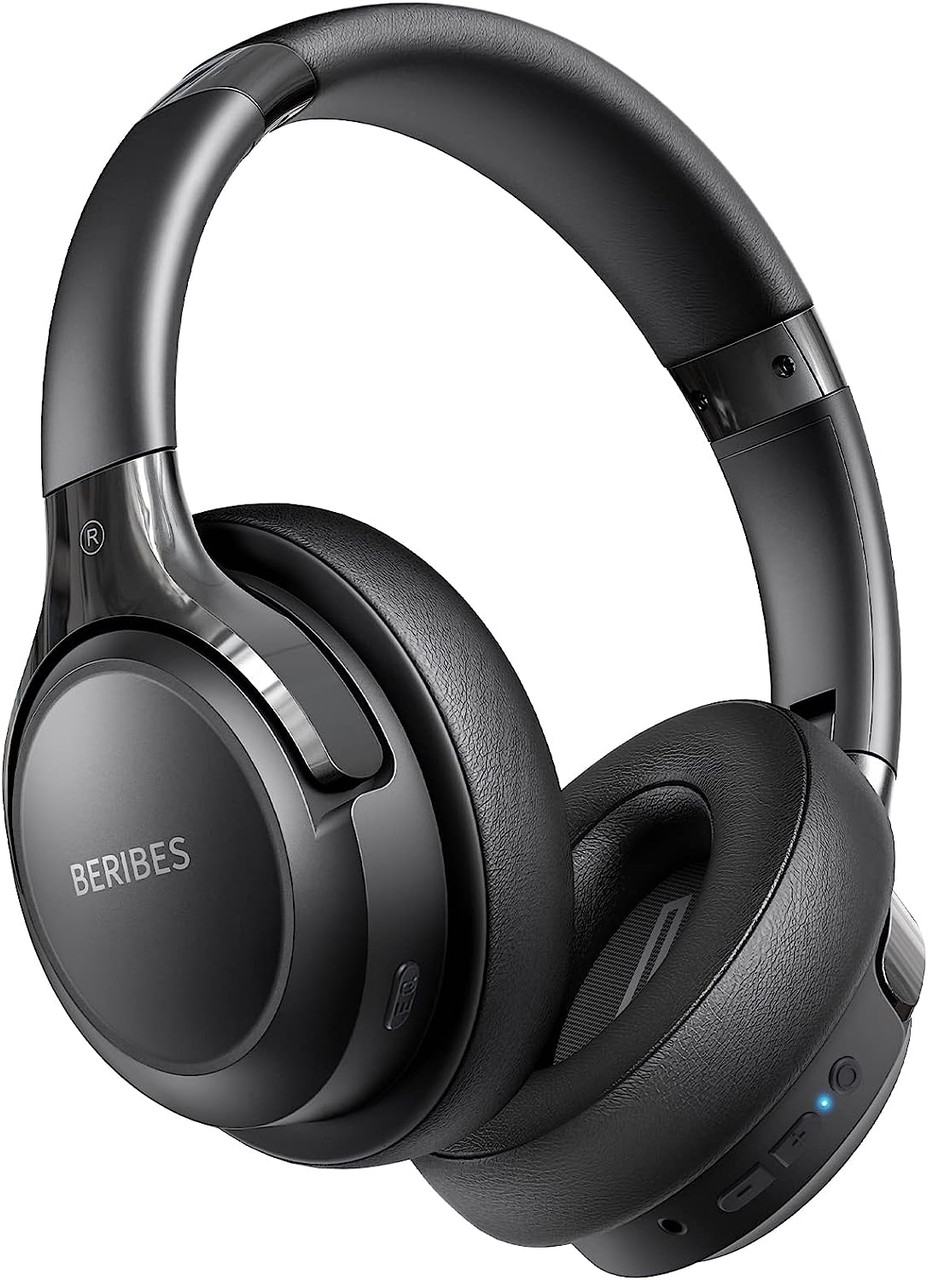 BERIBES Bluetooth Over Ear Headphones, 65 Hours Headphones