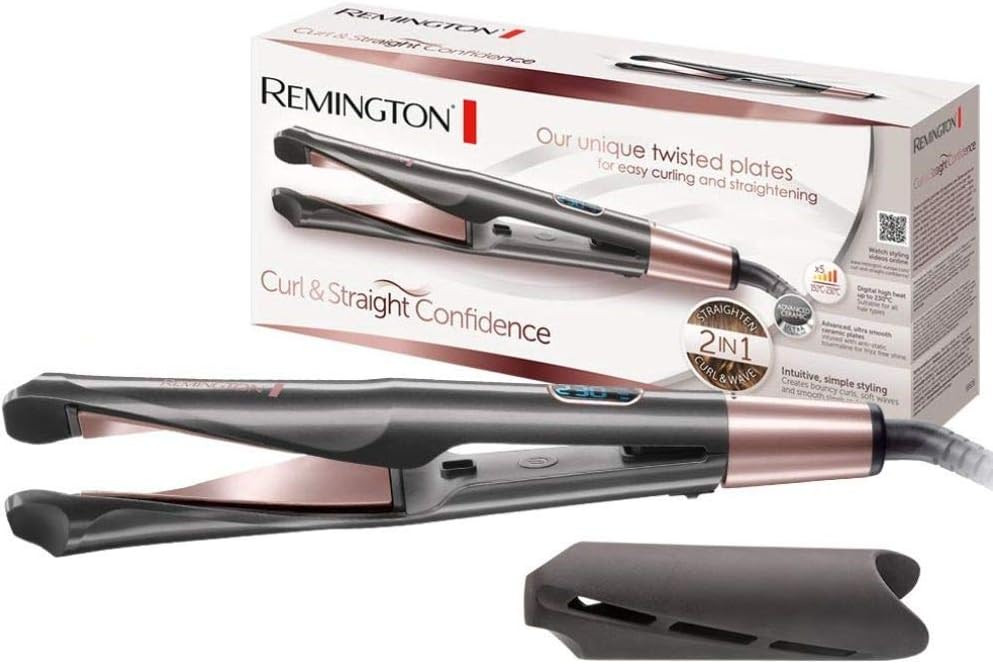 Curling Iron Flat Iron With Rounded Edges Cricket Centrix Styling - Main Image