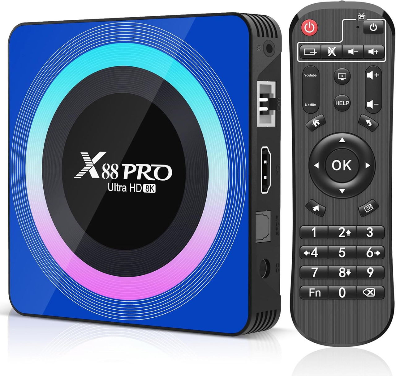 Android 13.0 TV Box, Android Box 4GB RAM 64GB ROM RK3528 Quad-Core