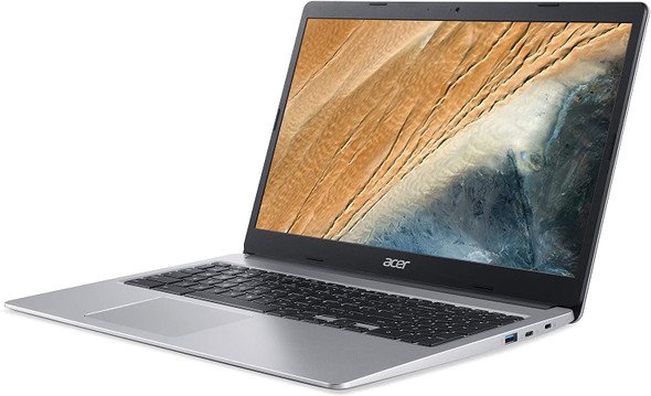 Acer Chromebook 315 (15 Inch Full HD IPS Touchscreen Matte, 19.7 mm Flat, Extremely Long Battery Life, Fast WiFi, MicroSD Slot, Google Chrome OS) Silver