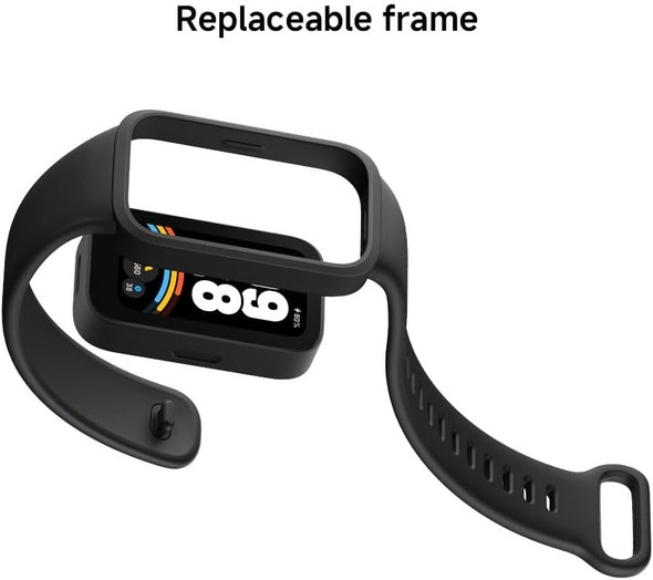 XIAOMI Smart Band 9 Active, Sports fitness tracker, 1.47'' TFT display, 60Hz high refresh rate, 18 Days Battery Life, sleep and health monitoring, 50 sports modes, 5ATM, iOS & Android, Black