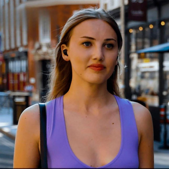 Sony WF-C510 Truly Wireless Earbuds – Small, Light, Bluetooth In Ear Headphones with Multipoint Connection, Ambient Sound, IPX4 Rating, Spotify Tap, Quick Charge, 22 HR Battery, iOS & Android - Black