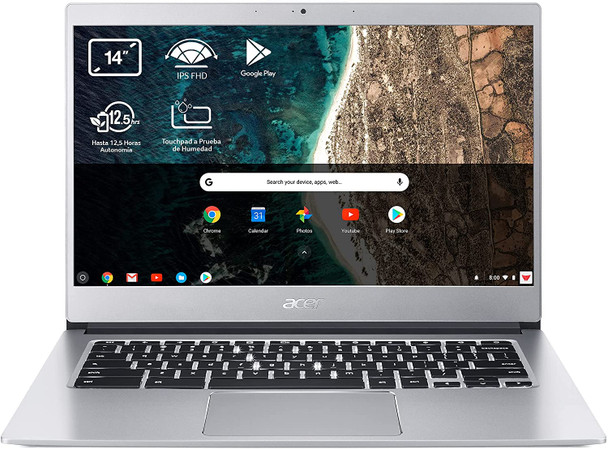 Acer Chromebook 314 - Portátil 14 Inch Full HD (Intel Celeron N4020, 4GB RAM, 64GB eMMc, Intel UHD Graphics, Chrome OS),