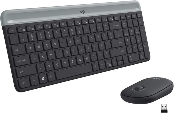 Logitech MK470 Slim Wireless Keyboard & Mouse Comb