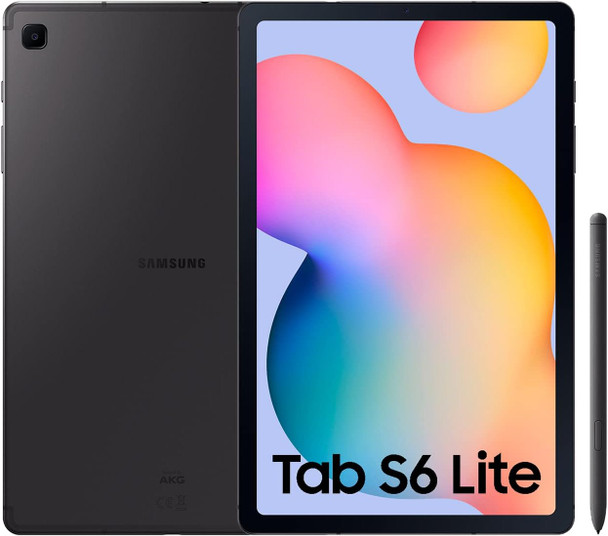 Samsung Galaxy Tab S6 Lite SM-P613N 128 GB 26.4 cm (10.4") Qualcomm Snapdragon 4 GB Wi-Fi 5 (802.11ac) Android 12 Grey 2022 Version