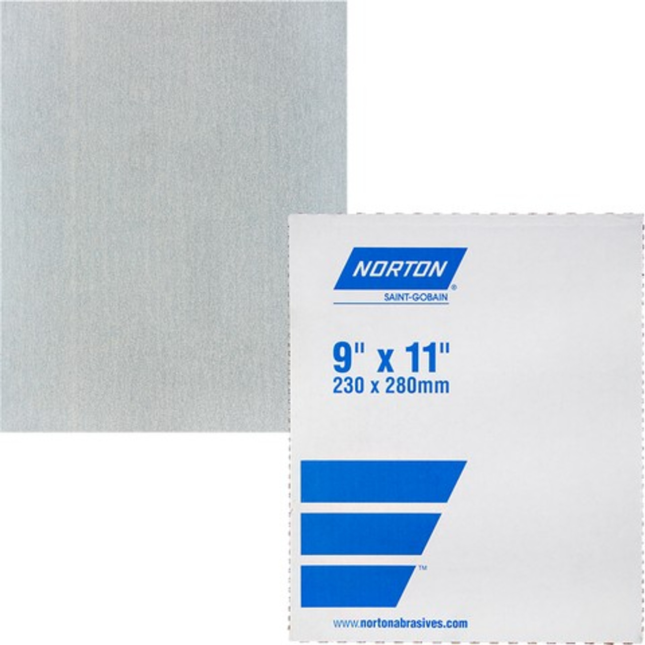 Norton 02625 9" x 11" P220B ProSand Open Coat Paper Sheets (100pk)