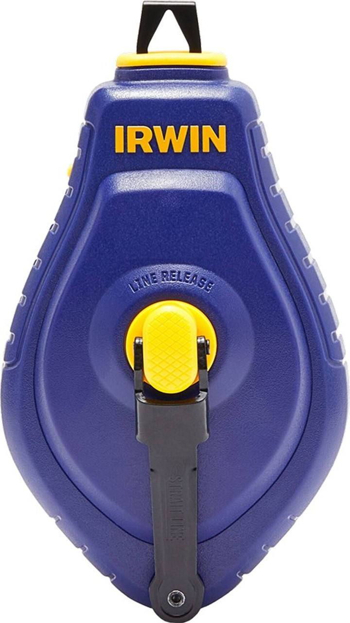 Irwin IWHT48442 Strait Line Speedline Chalk Reel: Durable 100 ft. Line &  Fast Rewind - Paint Sundries Essential