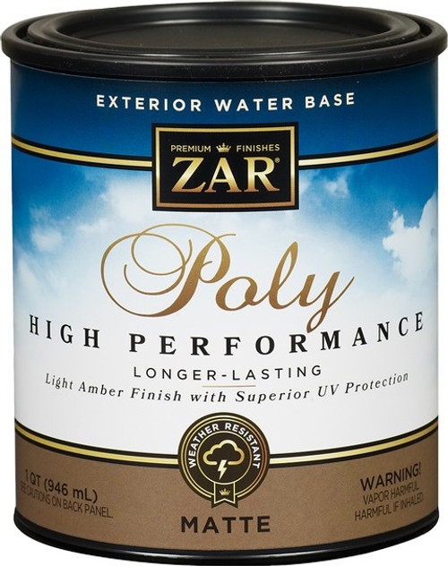 Zar 34912 Qt Matte Poly High Performance Ext WB