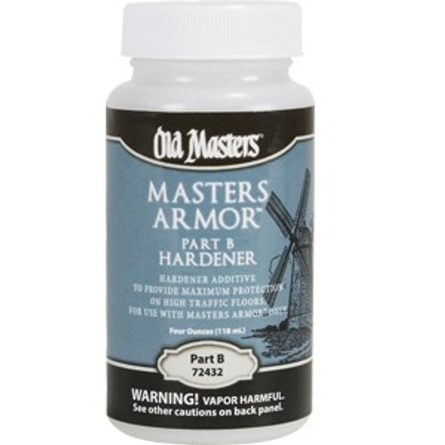 Old Masters 72432 4 oz. Hardener For Masters Armor