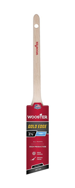 Wooster 5234 1-1/2" Gold Edge Thin Angle Brush - 6ct. Case