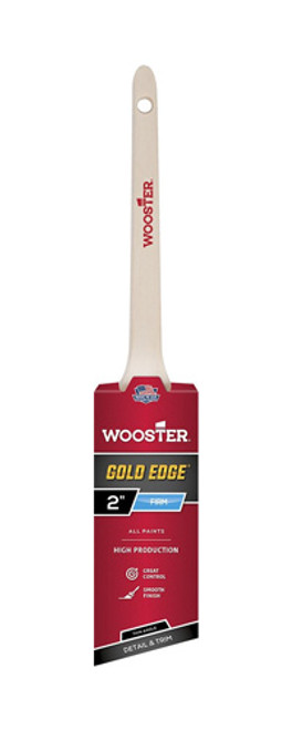 Wooster 5234 2" Gold Edge Thin Angle Brush - 6ct. Case