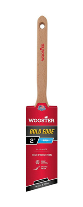 Wooster 5236 2" Gold Edge SemiOval Angle Brush - 6ct. Case