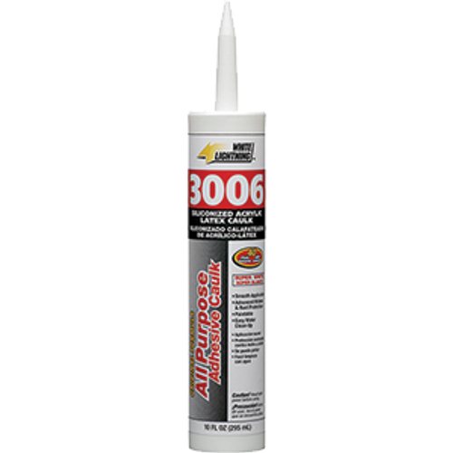 WHITE LIGHTNING 14761 10OZ WHITE 3006 ULTRA ALL PURPOSE ELASTOMERIC SEALANT